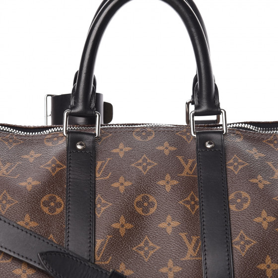 louis vuitton monogram macassar keepall bandouliere 45