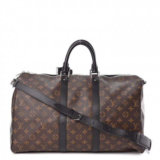 monogram macassar keepall