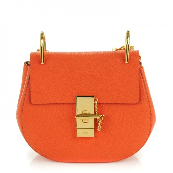 chloe orange bag