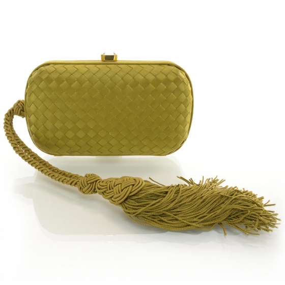 woven tassel bag