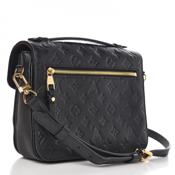 louis vuitton pochette metis empreinte noir