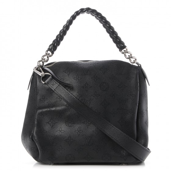 Louis Vuitton Tote Babylone Chain Monogram Mahina BB Galet in Calfskin with  Silver-tone - US