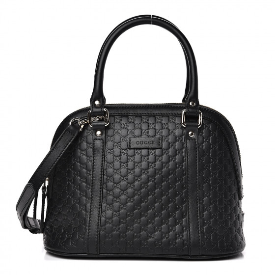 GUCCI Microguccissima Mini Dome Bag Black 561925