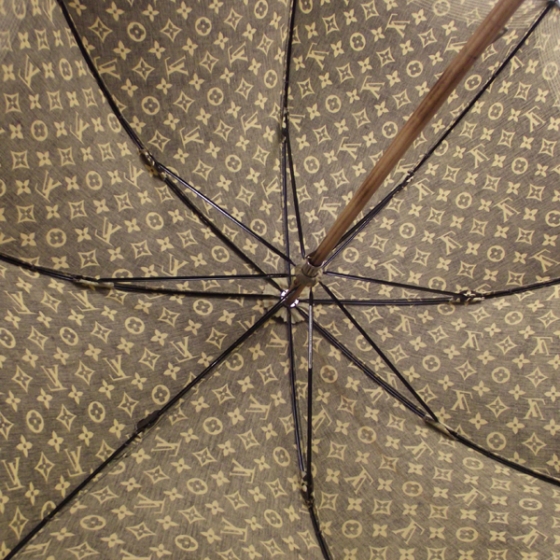 LOUIS VUITTON Monogram Cherry Blossom Parasol Parapluie Umbrella