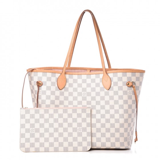 neverfull gm damier azur rose ballerine