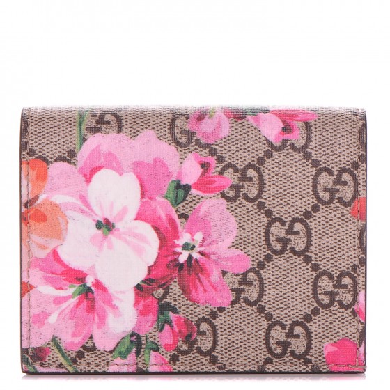 gucci gg supreme monogram blooms