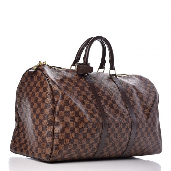 louis vuitton damier ebene keepall 50