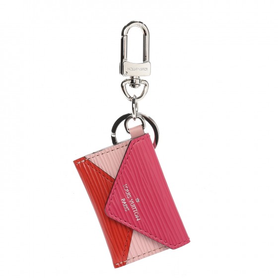 lv crafty square pouch bag charm and key holder