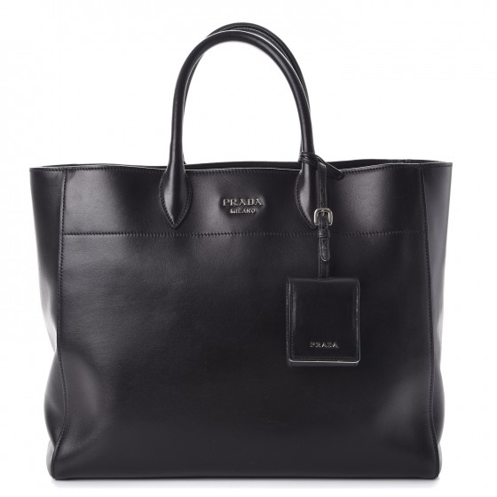 PRADA City Calf Tote Nero Black 253715