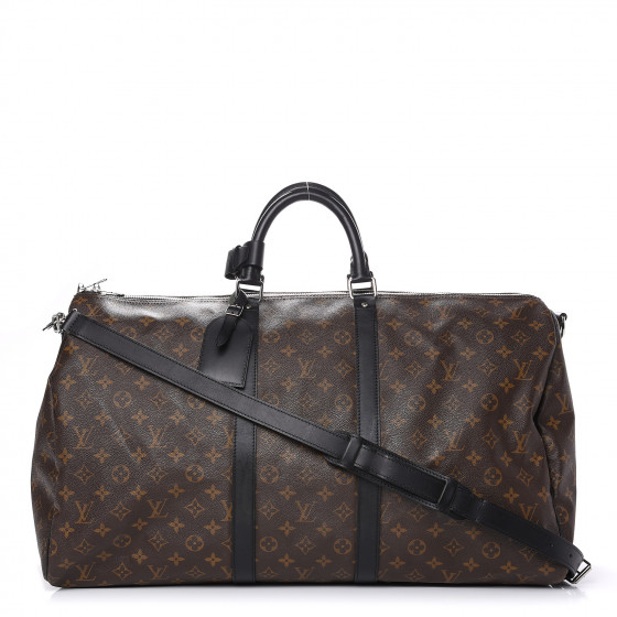 monogram macassar keepall