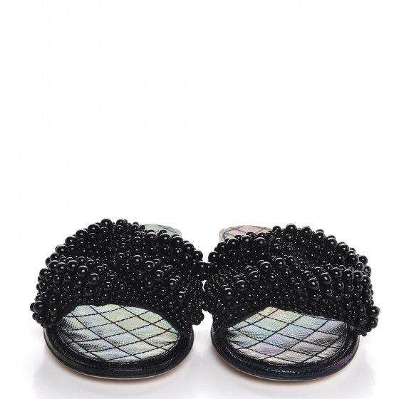 chanel mules cord