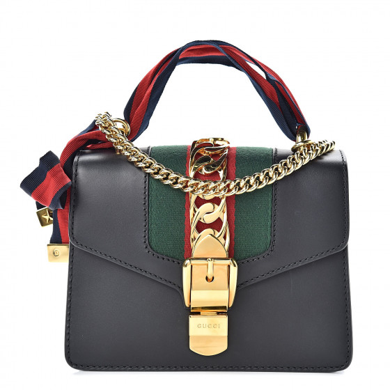 gucci mini sylvie black