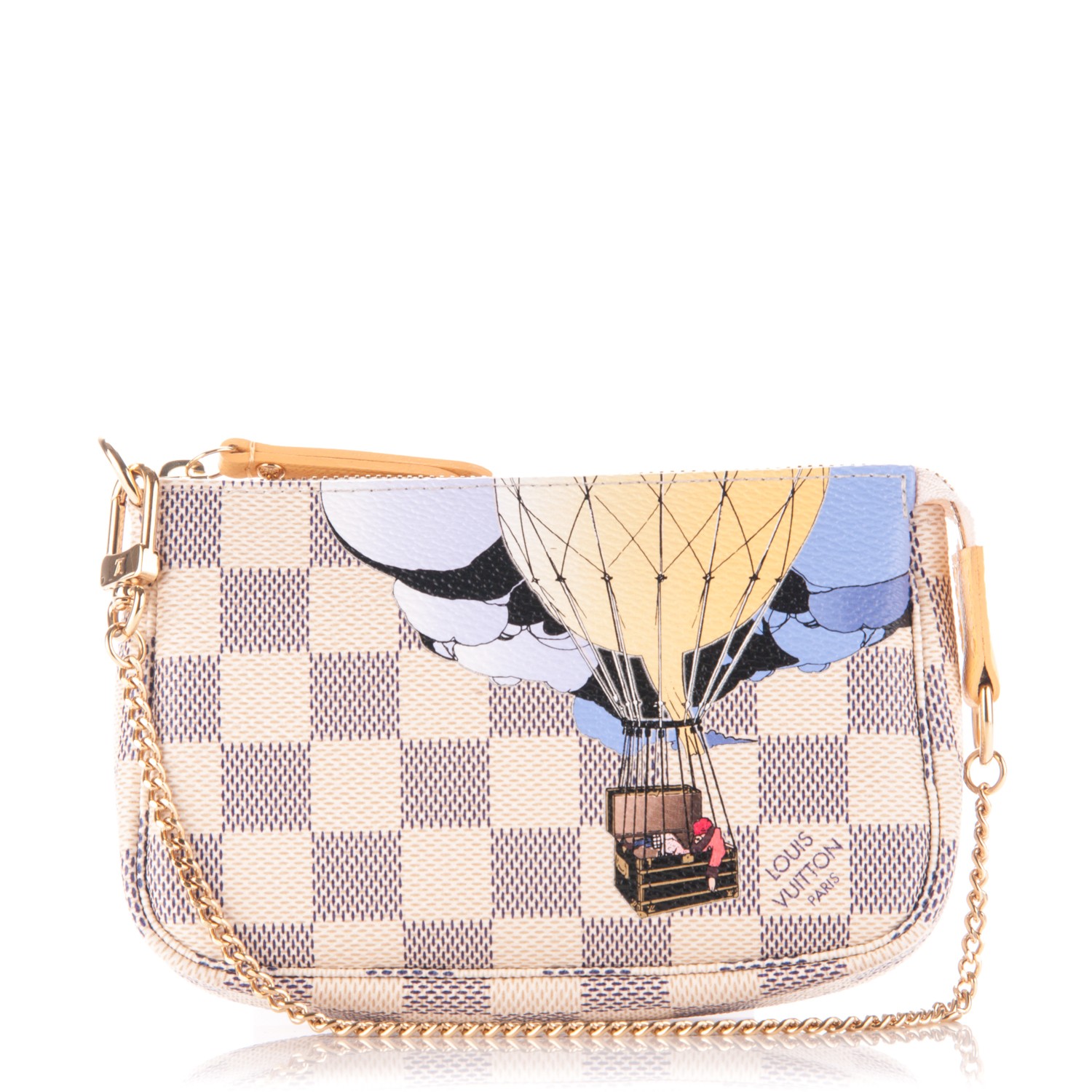 mini pochette louis vuitton damier azur