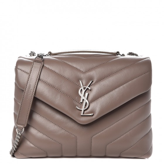 ysl small loulou taupe