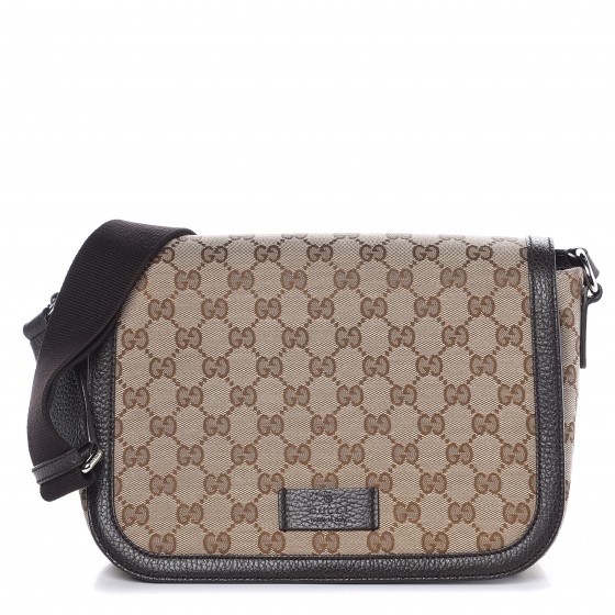 gucci monogram messenger