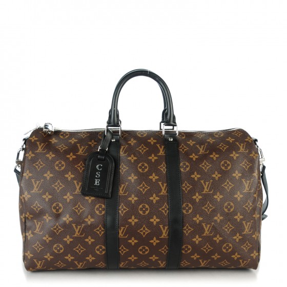 louis vuitton monogram macassar keepall bandouliere 45