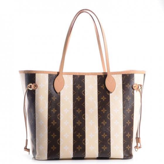 louis vuitton monogram rayures neverfull mm