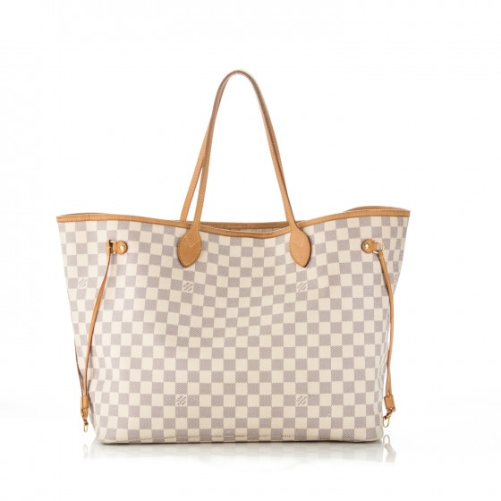 louis vuitton damier azur neverfull gm bag