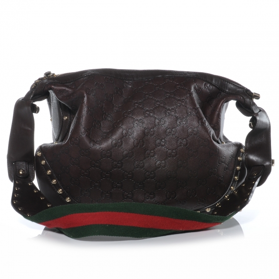 gucci pelham guccissima leather shoulder bag