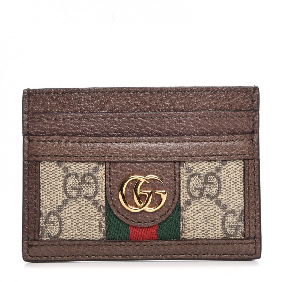 gucci card holder ophidia