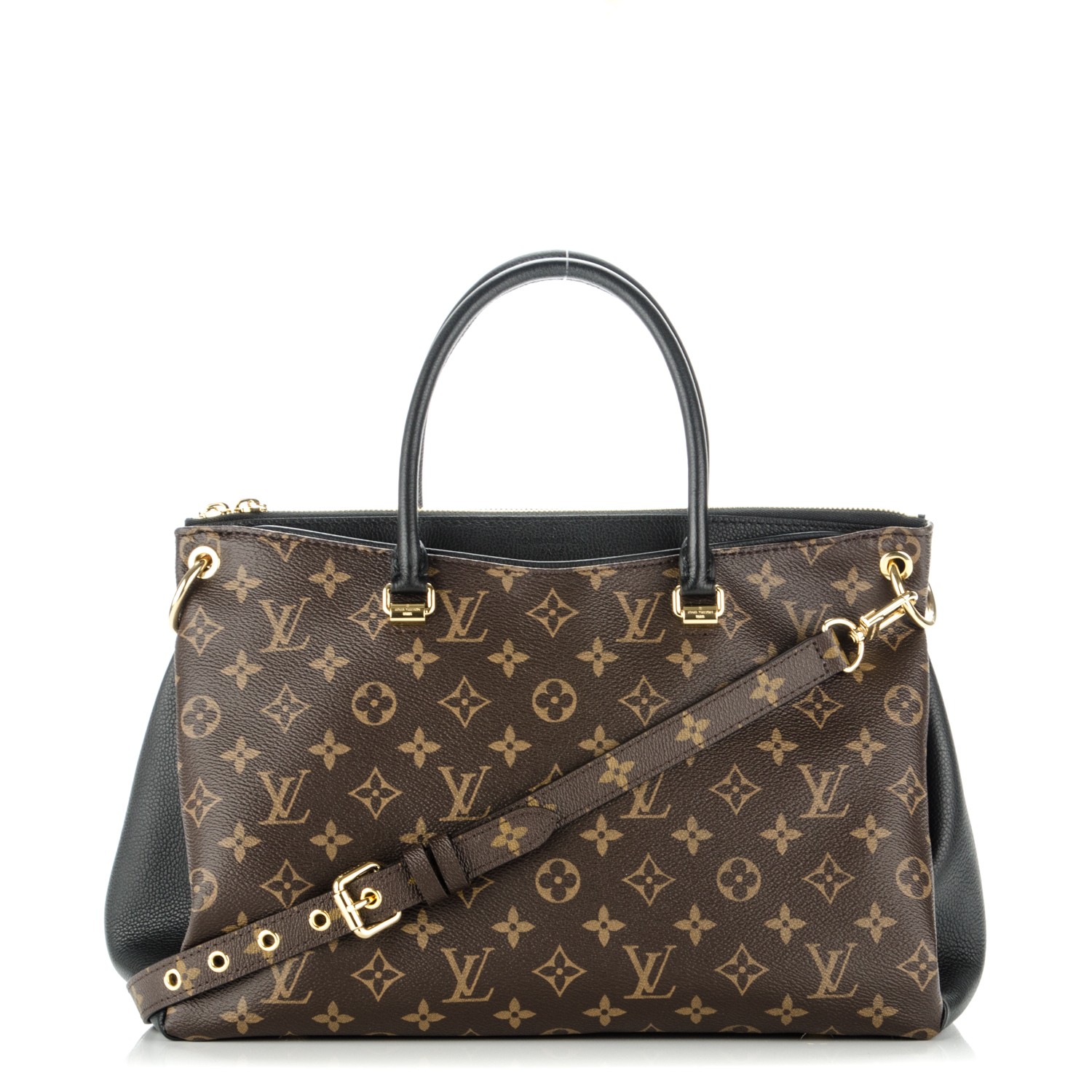 louis vuitton monogram pallas black