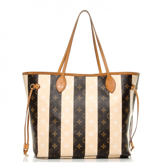 louis vuitton monogram rayures neverfull mm