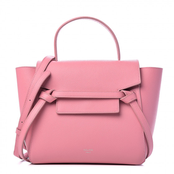 celine nano belt bag antique rose