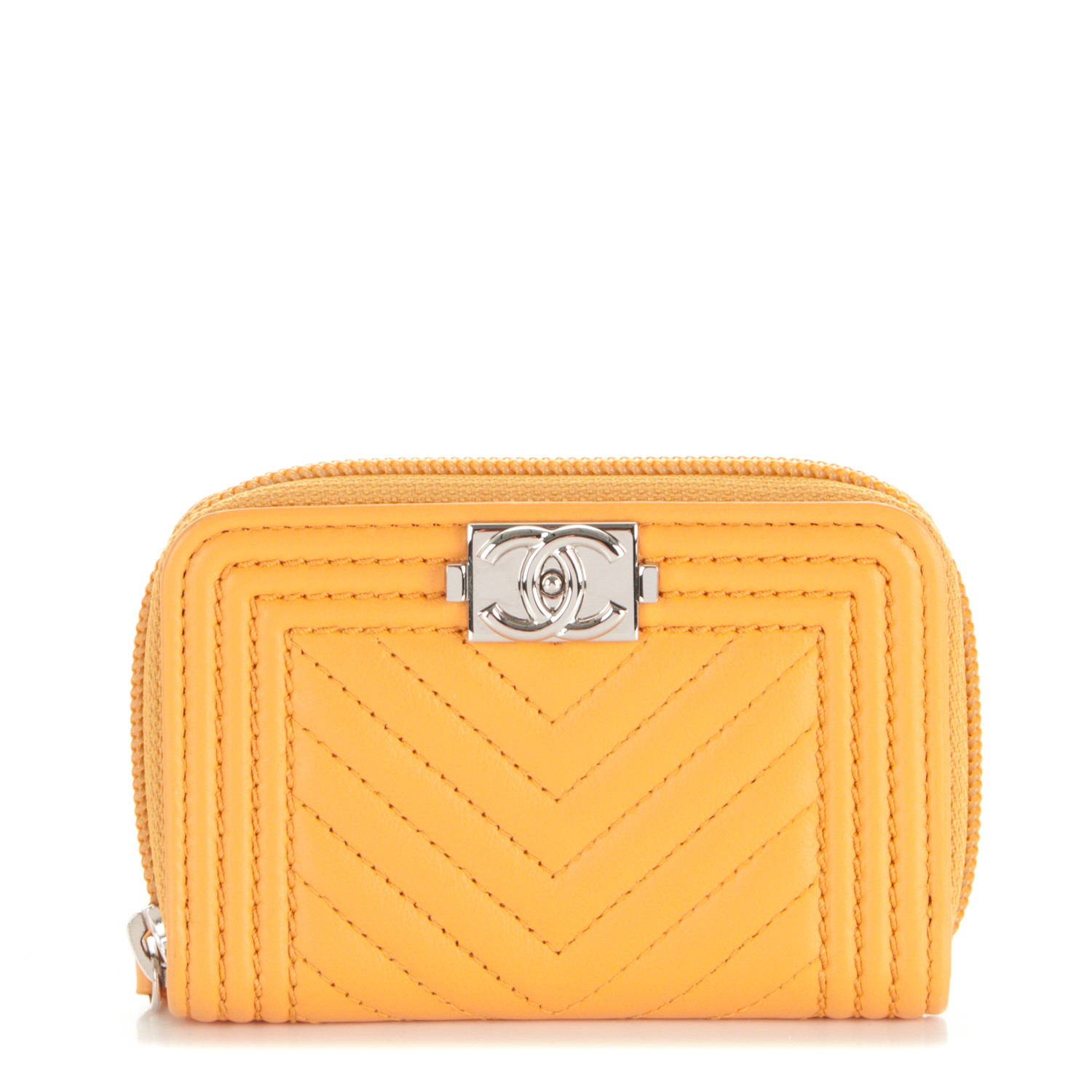 yellow purse wallet