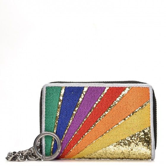 rainbow coin purse