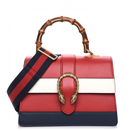 gucci red white and blue bag