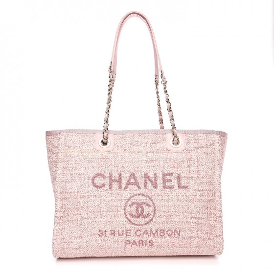 chanel deauville bag pink