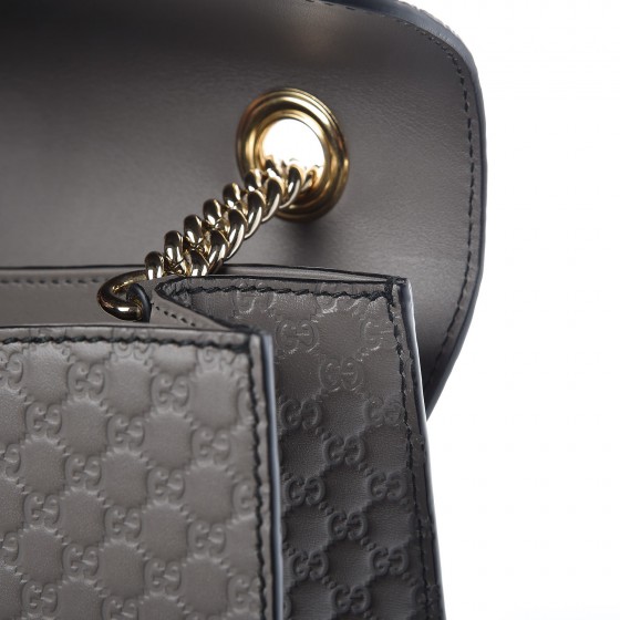 gucci microguccissima medium emily chain shoulder bag