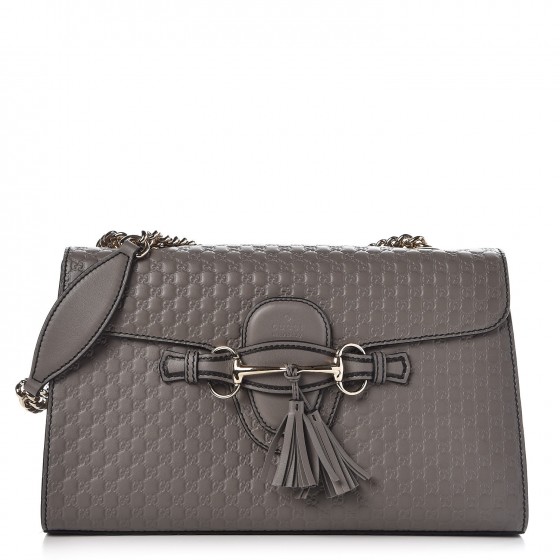 gucci microguccissima medium emily chain shoulder bag