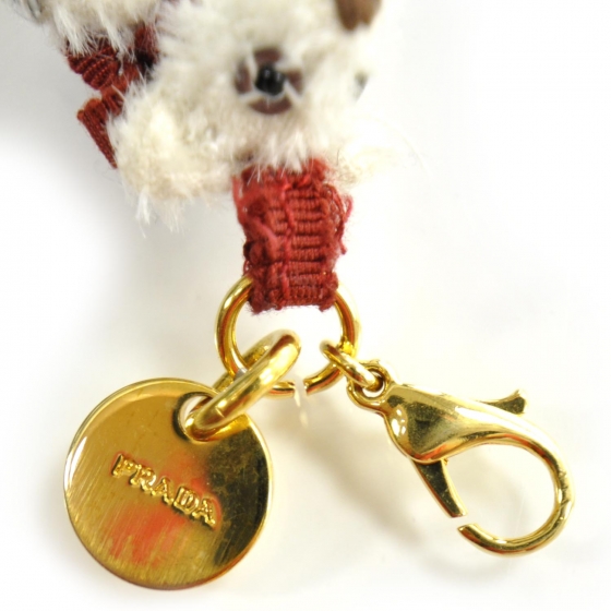 prada teddy keyring