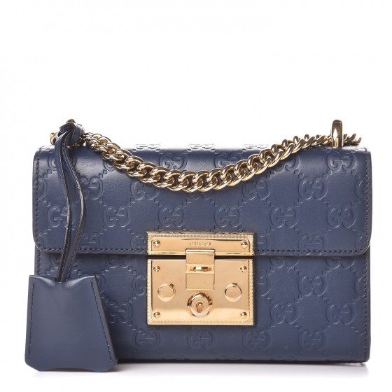 guccissima padlock bag