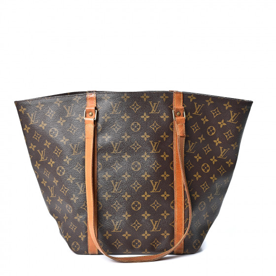 lv large print tote