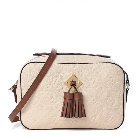 Louis+Vuitton+Saintonge+Shoulder+Bag+Brown+Canvas for sale online