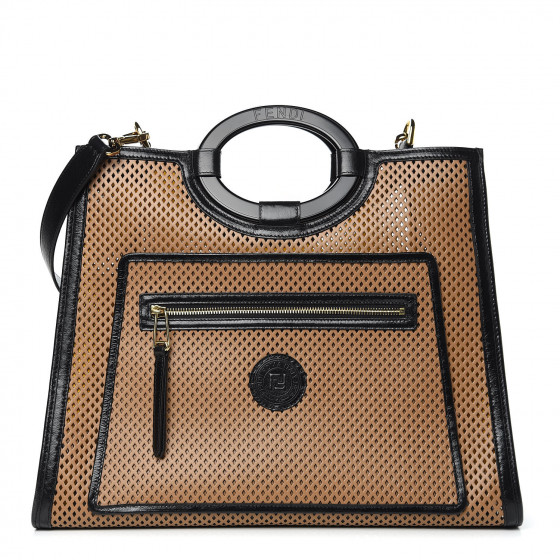 fendi perforated bucket bag