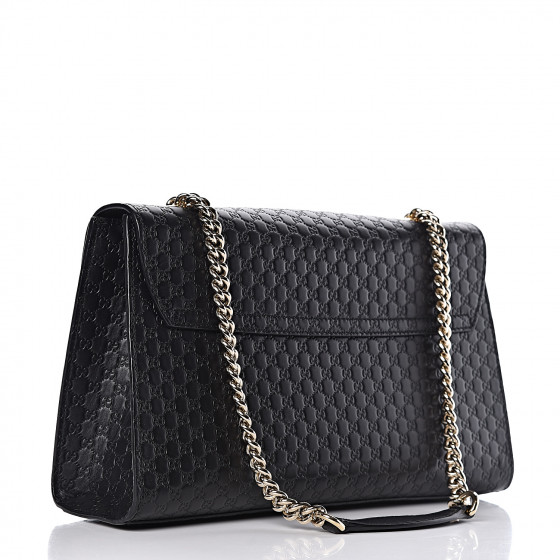 gucci microguccissima medium emily chain shoulder bag