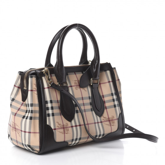 burberry haymarket small gladstone tote