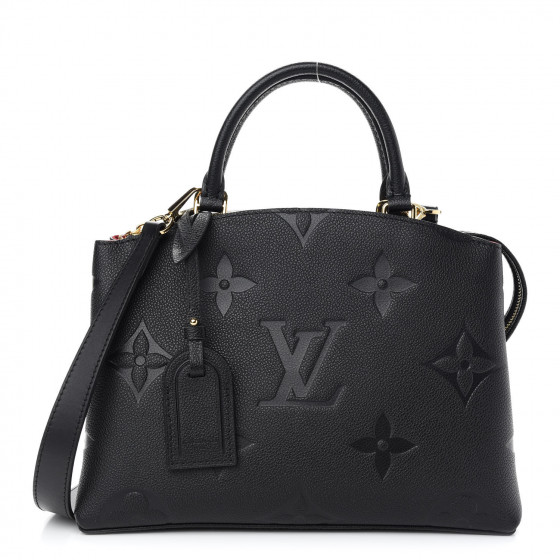 LOUIS VUITTON Empreinte Monogram Giant Petit Palais Black 905521 ...