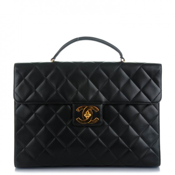 quilted briefcase