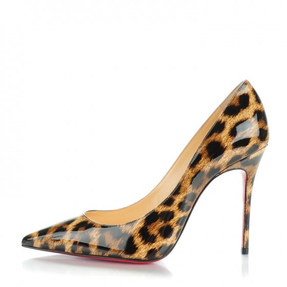patent leopard print shoes