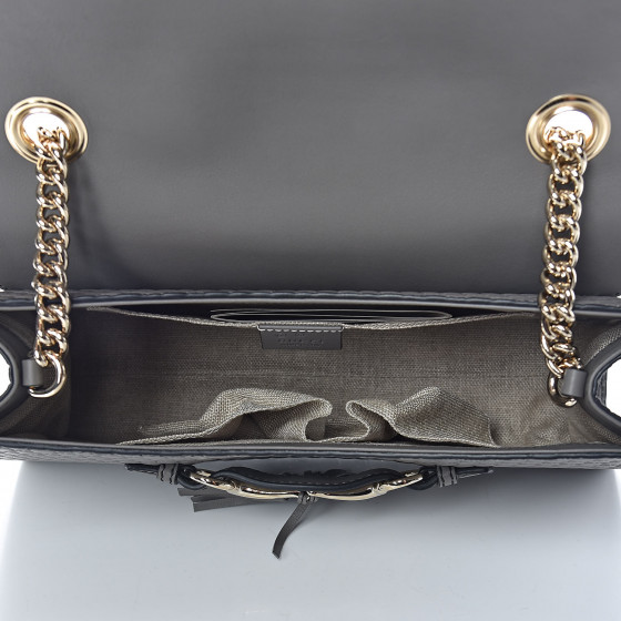 gucci microguccissima medium emily chain shoulder bag