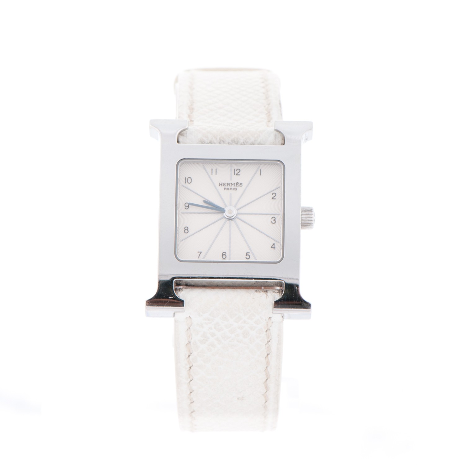 hermes watch white