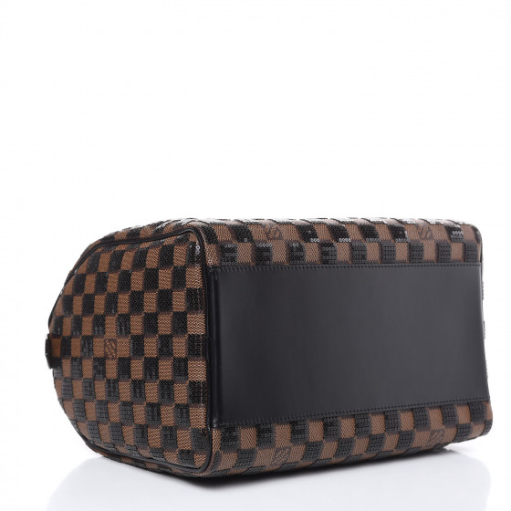 damier paillettes speedy 30