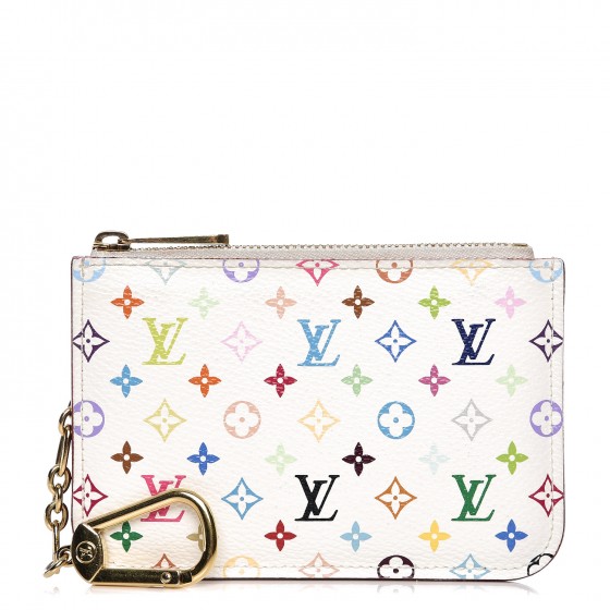 louis vuitton key pouch monogram multicolor