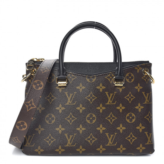 louis vuitton monogram pallas full bb black