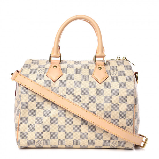 speedy bandouliere damier azur