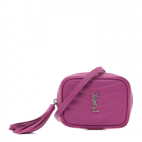  SAINT  LAURENT Grain De Poudre Matelasse Monogram Baby Lou 